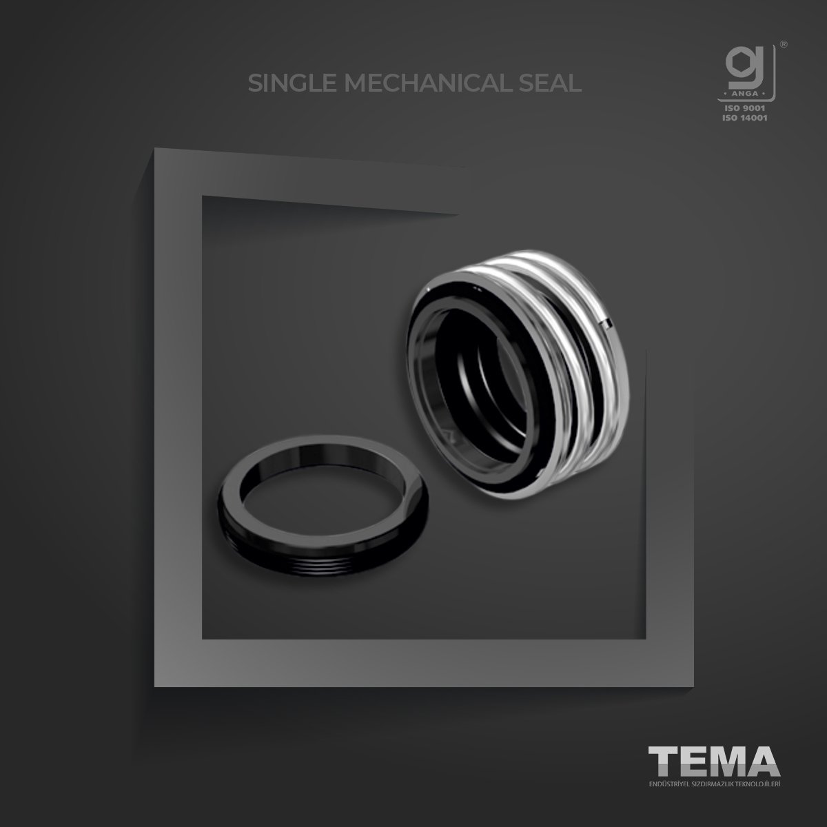 Single mechanical seal